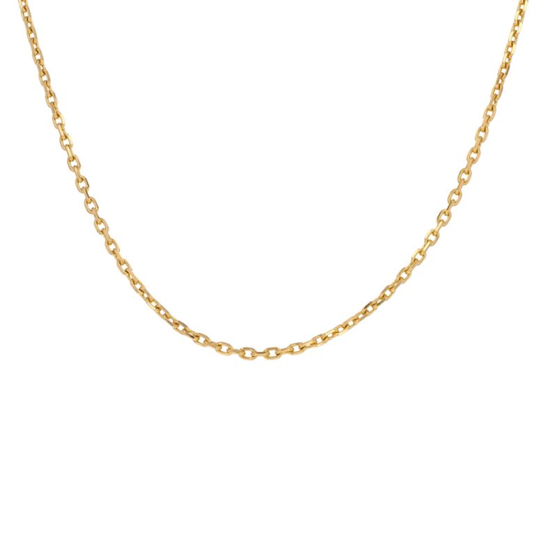 Chaine maille forçat or jaune 13.62g Comme neuf -  reconditionné disponible sur Gemme Les Bijoux